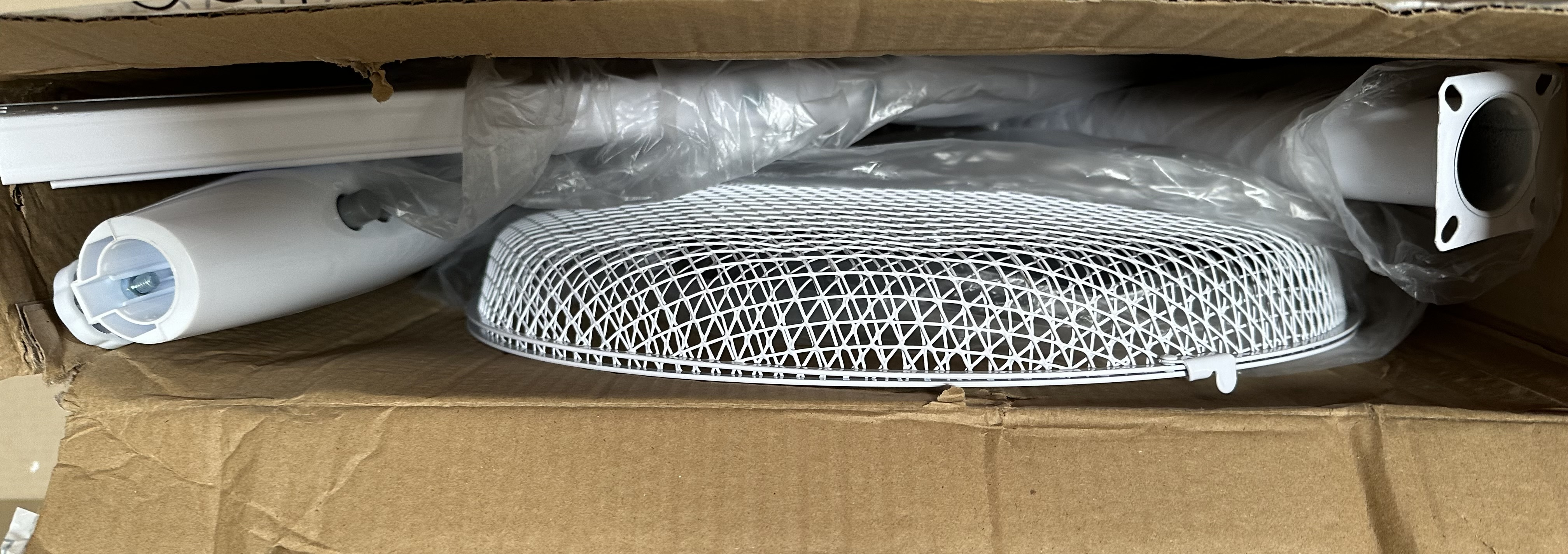 OUTLET Wentylator stojący RAVANSON WT-1040S Biało-szary