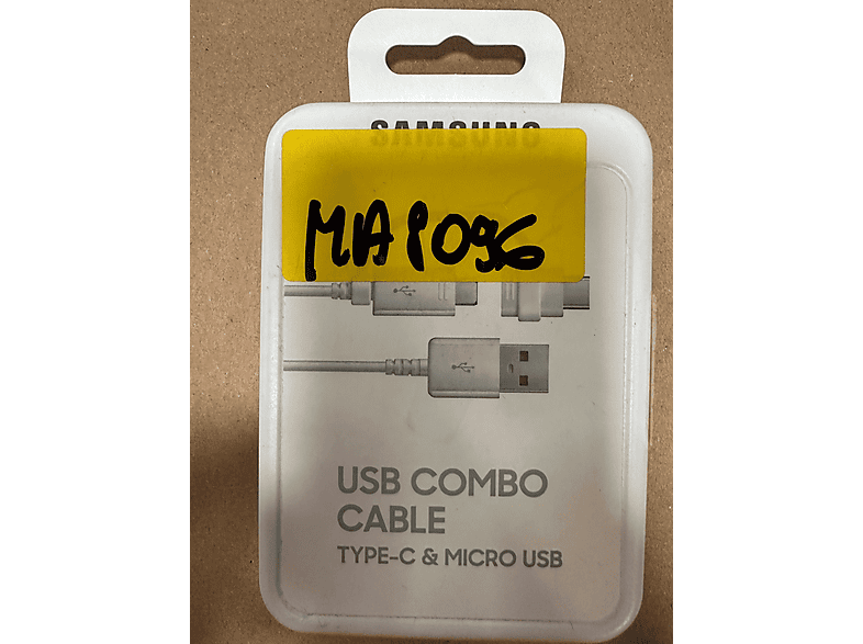 OUTLET Kabel USB-C SAMSUNG EP-DG930DWEGWW USB Typ C i Micro Biały – zdjęcie 3