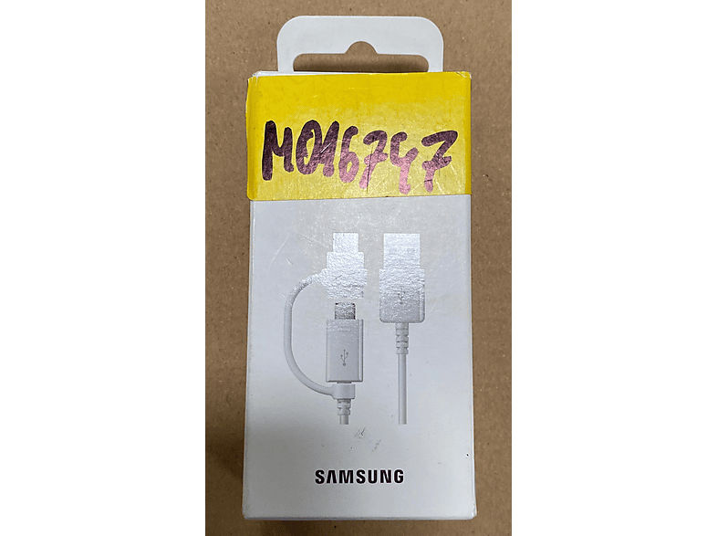 OUTLET Kabel USB-C SAMSUNG EP-DG930DWEGWW USB Typ C i Micro Biały – zdjęcie 2