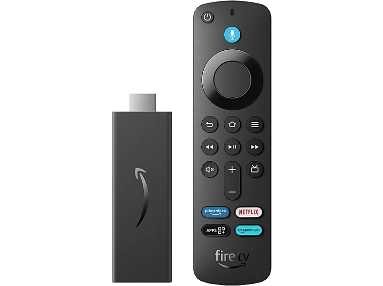 AMAZON Fire TV Stick HD (3. Gen.) TV-Stick 8 GB, Schwarz | MediaMarkt