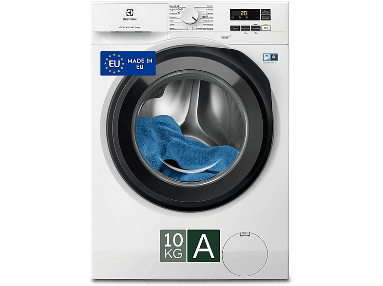 Electrolux Ew6F110G Lavatrice, Caricamento frontale, 10 kg, 63,6 cm, Classe A