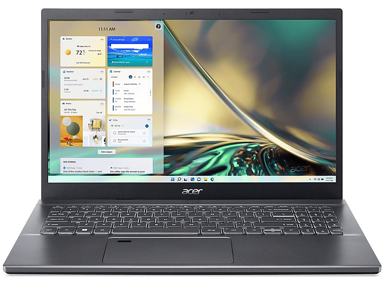 Acer Aspire 5 A515-57-58Fy, 15,6", processore Intel Core I5 12450H, 32 GB, 512 GB Ssd, Grey Notebook