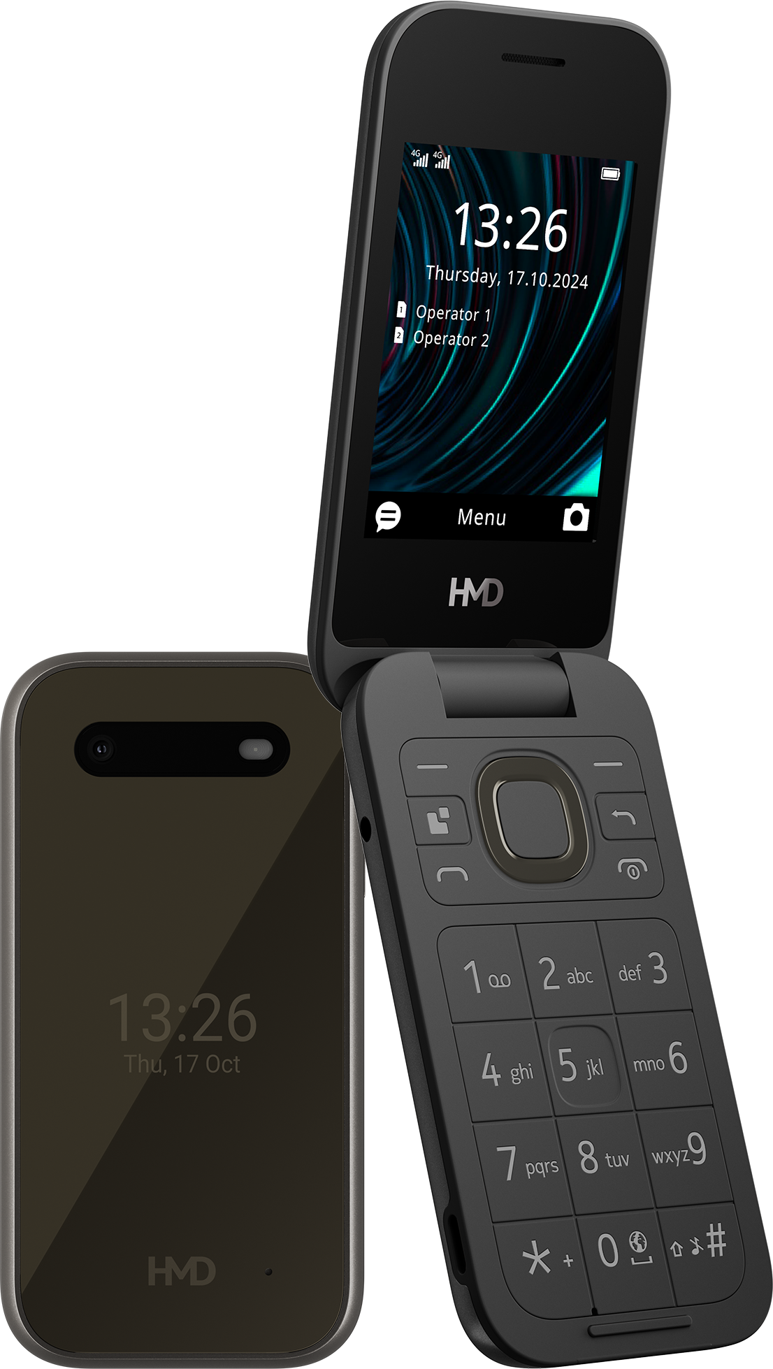 HMD 2660 FLIP BLACK