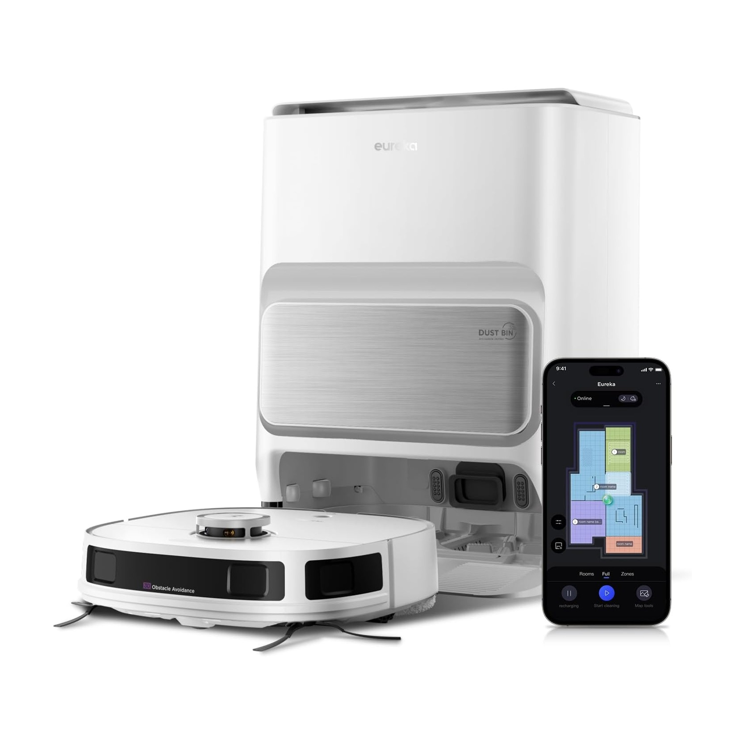 Eureka J12 Ultra aspirapolvere robot, 65 W