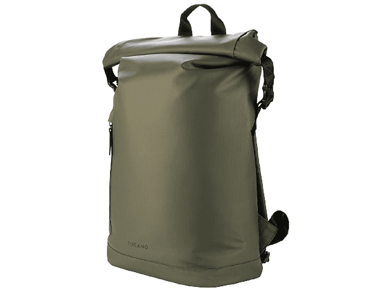 TUCANO BKROL15-B Rollo Notebook Rucksack für Laptop 15,6" und MacBook Pro 16", Olivgrün — Foto 2 von 4