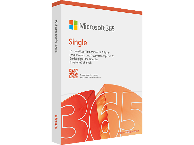 MediaMarkt, Microsoft 365 Single, Pc/Mac [Deutsch], Computer & Software, Software, Microsoft 365 / Office, EP2-32444