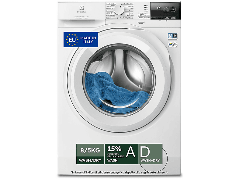 Lavasciuga Electrolux Ew7W285W