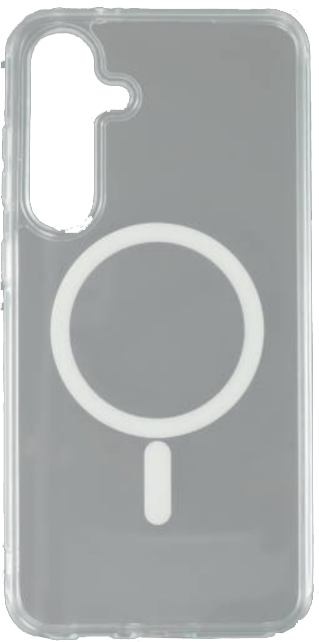 CASE AND PRO Samsung Galaxy S25 Plus TPU+PC mágneses szilikon tok, átlátszó (MAG-S25P-TP)