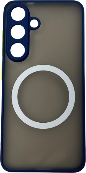 CASE AND PRO Samsung Galaxy S25 Plus mágneses műanyag tok, kék-zöld (MATTM-S25P-BLG)