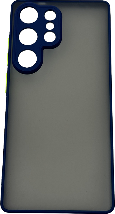 CASE AND PRO Samsung Galaxy S25 Ultra műanyag tok, kék-zöld (MATT-S25U-BLG)