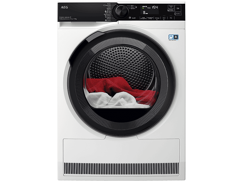 AEG Tr9T94Abys asciugatrice, 63,8 cm, Classe C
