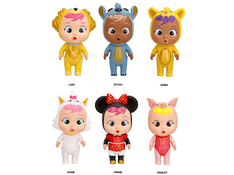 Thumbnail - HEADLIGHT TOYS 15397 CRY BABIES DISNEY CA. 10 CM Spielfigur