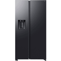 MediaMarkt SAMSUNG RS70F65KEFEF - Amerikaanse koelkast - breedte 91.2 cm - hoogte 178.4 cm - inhoud 640 l - NoFrost aanbieding