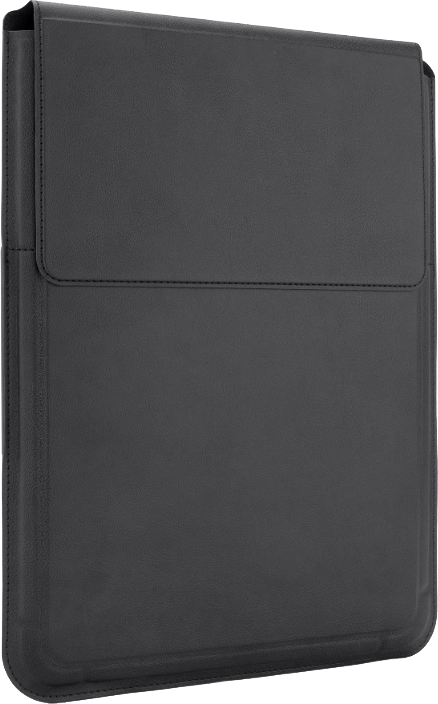 CELLECT bőrhatású multifunkciós laptoptartó, fekete (LAPT-HOLDERLE-BK)