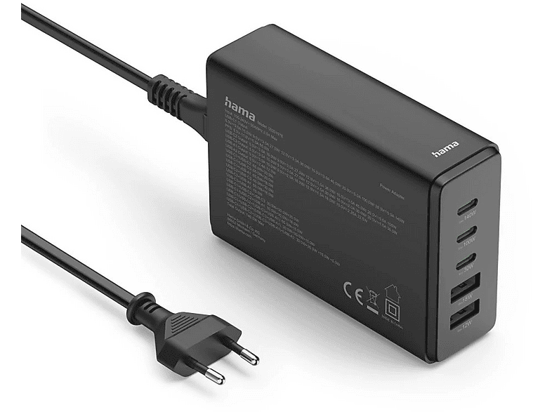 Ładowarka Hama 2x USB-A 3x USB-C 3 A (201978) – zdjęcie 3