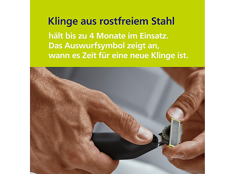 Thumbnail - PHILIPS QP6542/15 OneBlade Pro 360 Face&Body, Barttrimmer, Schwarz