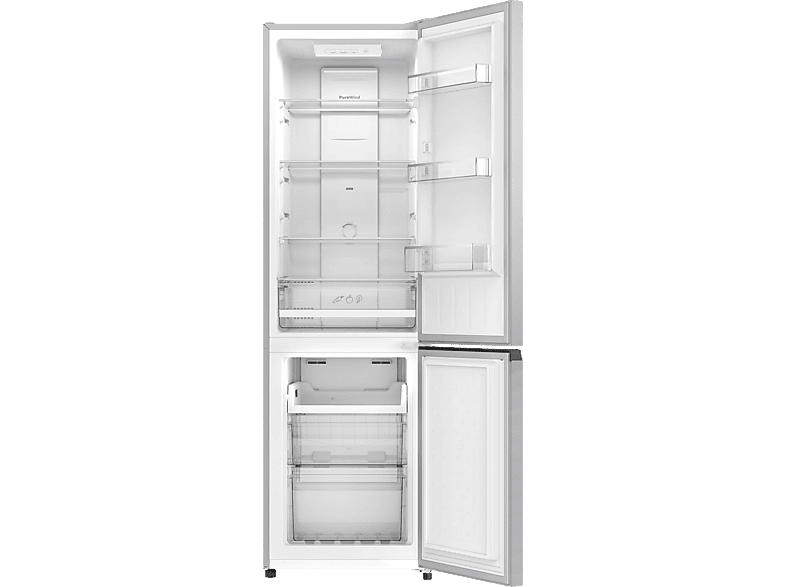 Indesit INKF 8251 S4E Kühl- und Gefrierkombination (E, 250 l, Standgerät, No Frost (verminderte Eisbildung), Silber)