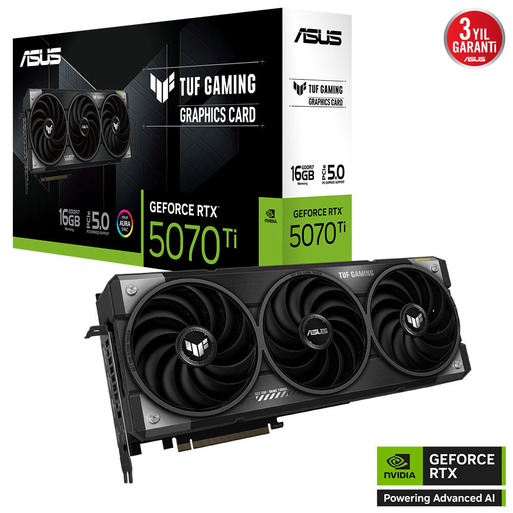 【処分セール中】i7-11700×RTX3050 ASUS TUF RTX5070TI 16G Gaming RTX 5070 16 GB Ekran Kartı Fiyat