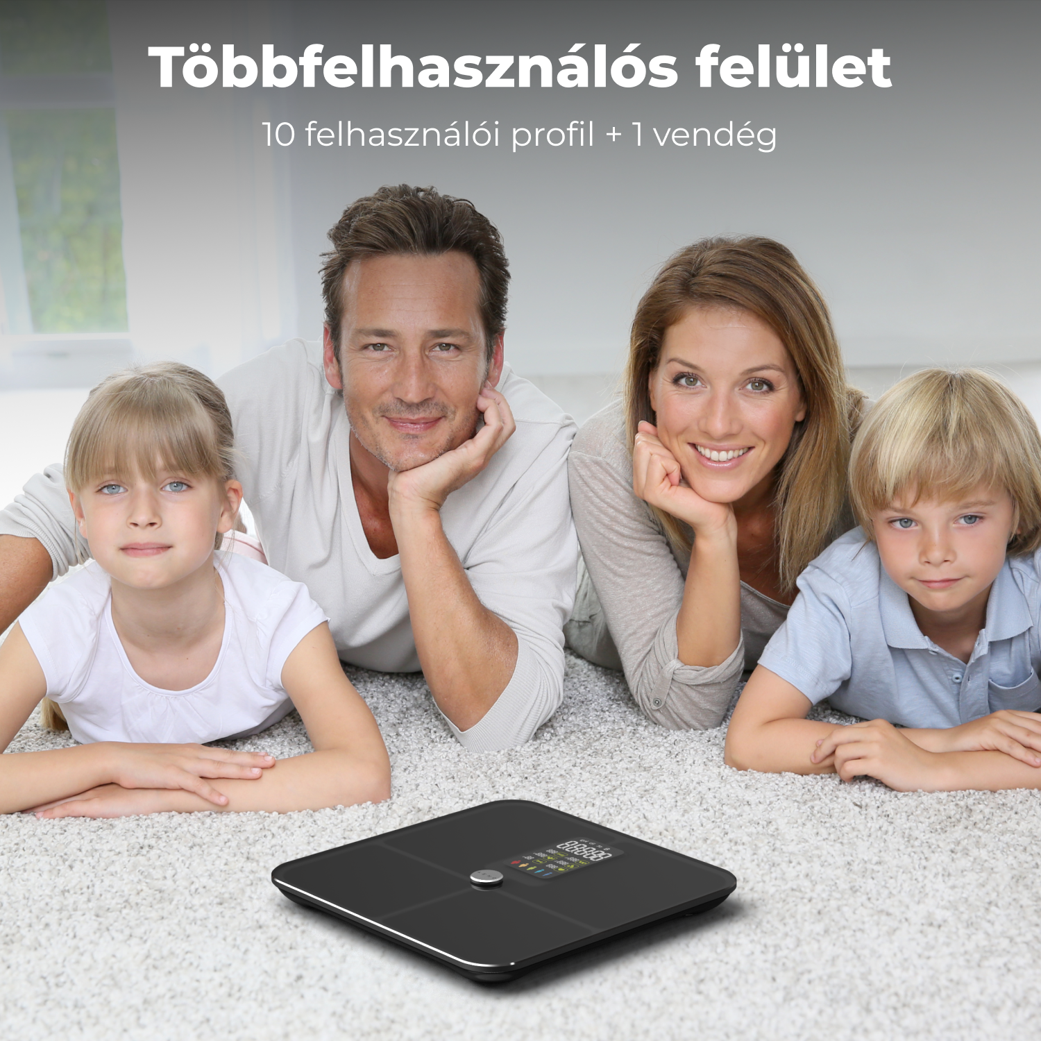 Gáztűzhely a konyhában. Négy égő fém felületen. Zöld fűszerezés az oldalon.