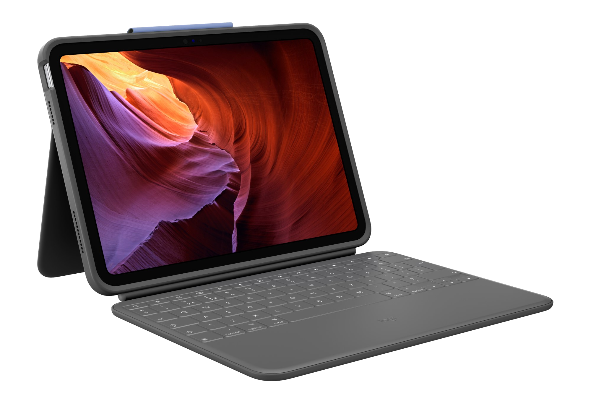 Etui z klawiaturą LOGITECH Rugged Folio do iPad (10. generacji, A16)