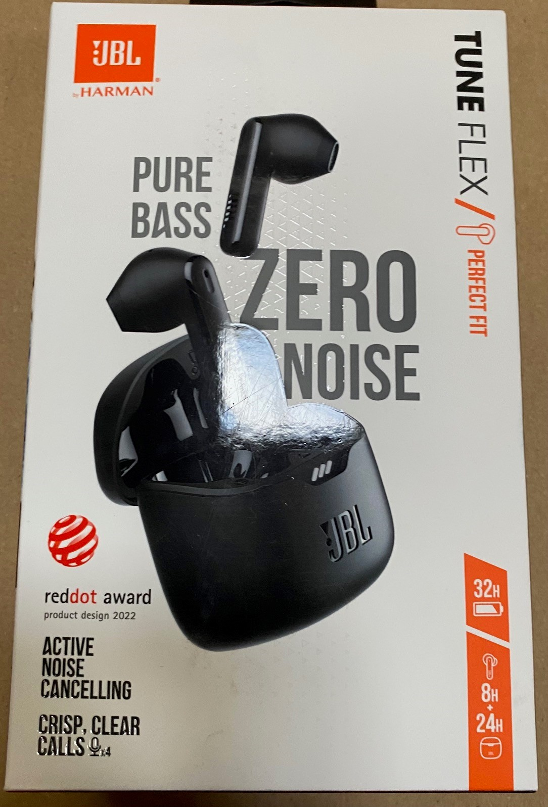 OUTLET Słuchawki bezprzewodowe JBL Tune Flex Czarny Czarny