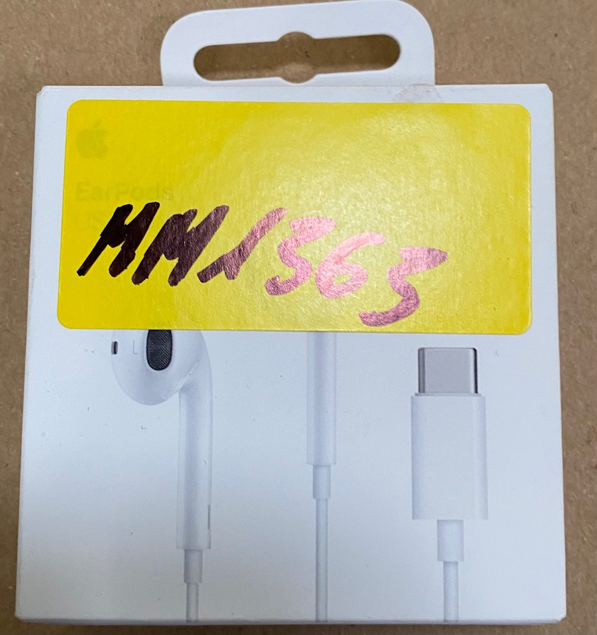 OUTLET Słuchawki APPLE EarPods USB-C MYQY3ZM/A Biały