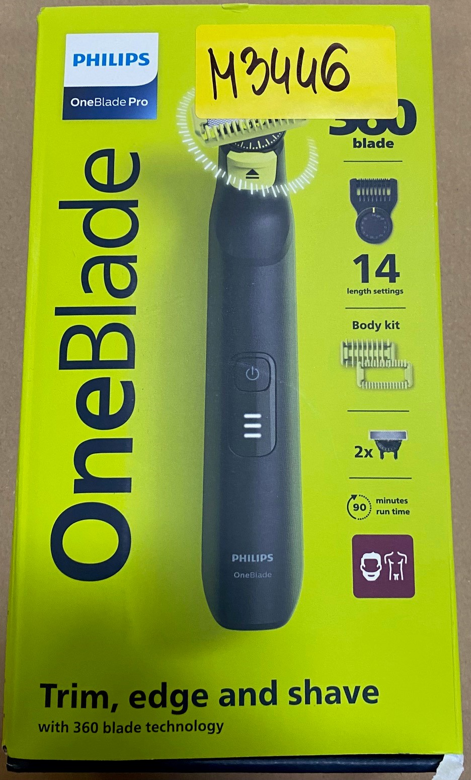 OUTLET Golarka PHILIPS QP6542/15 OneBlade 360 Pro Face + Body CzarnET 