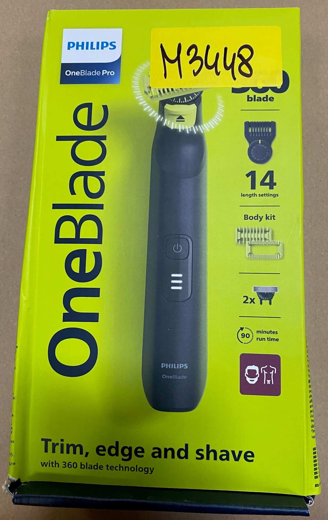 OUTLET Golarka PHILIPS QP6542/15 OneBlade 360 Pro Face + Body Czarny