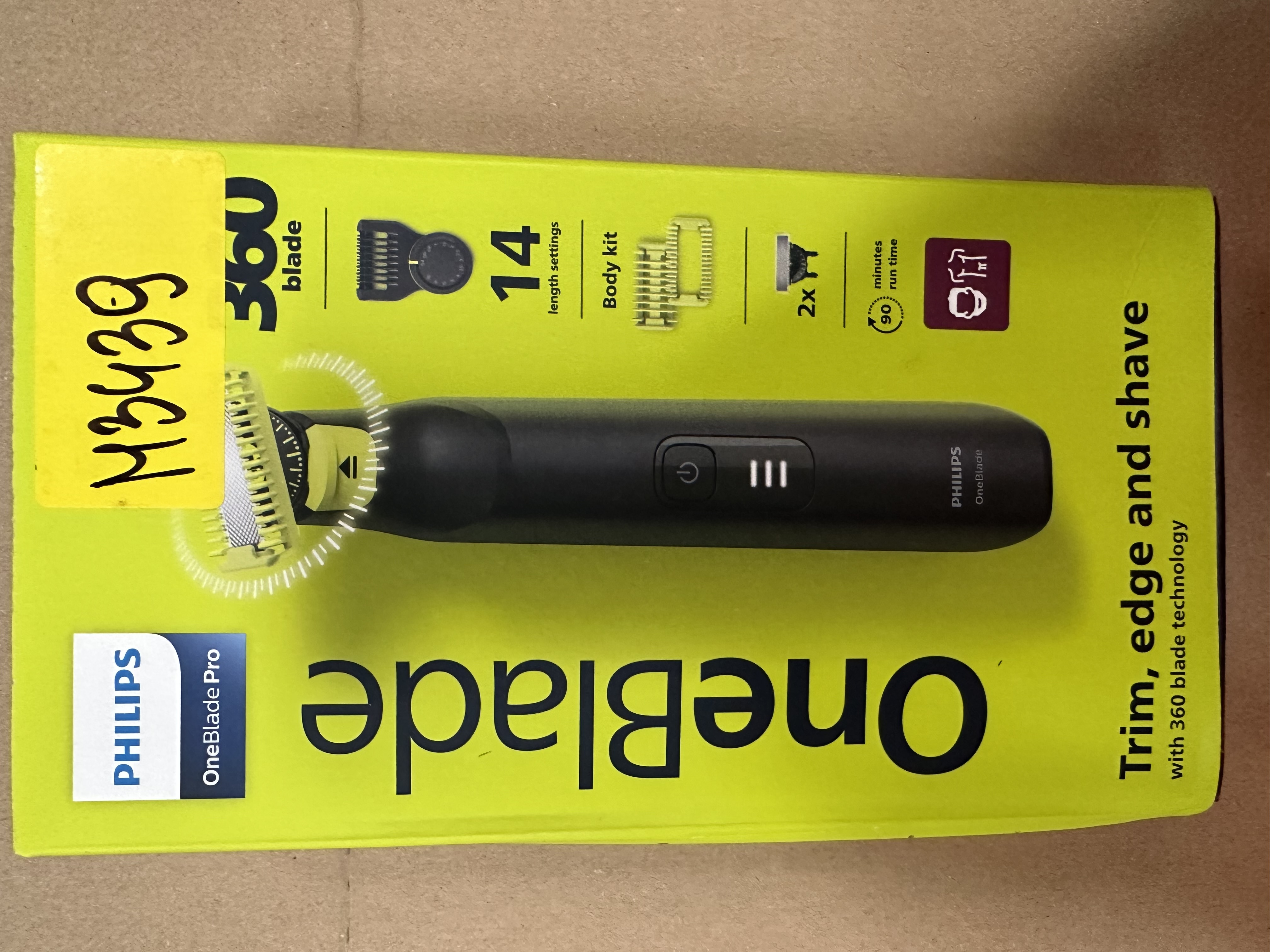 OUTLET Golarka PHILIPS QP6542/15 OneBlade 360 Pro Face + Body Czarny