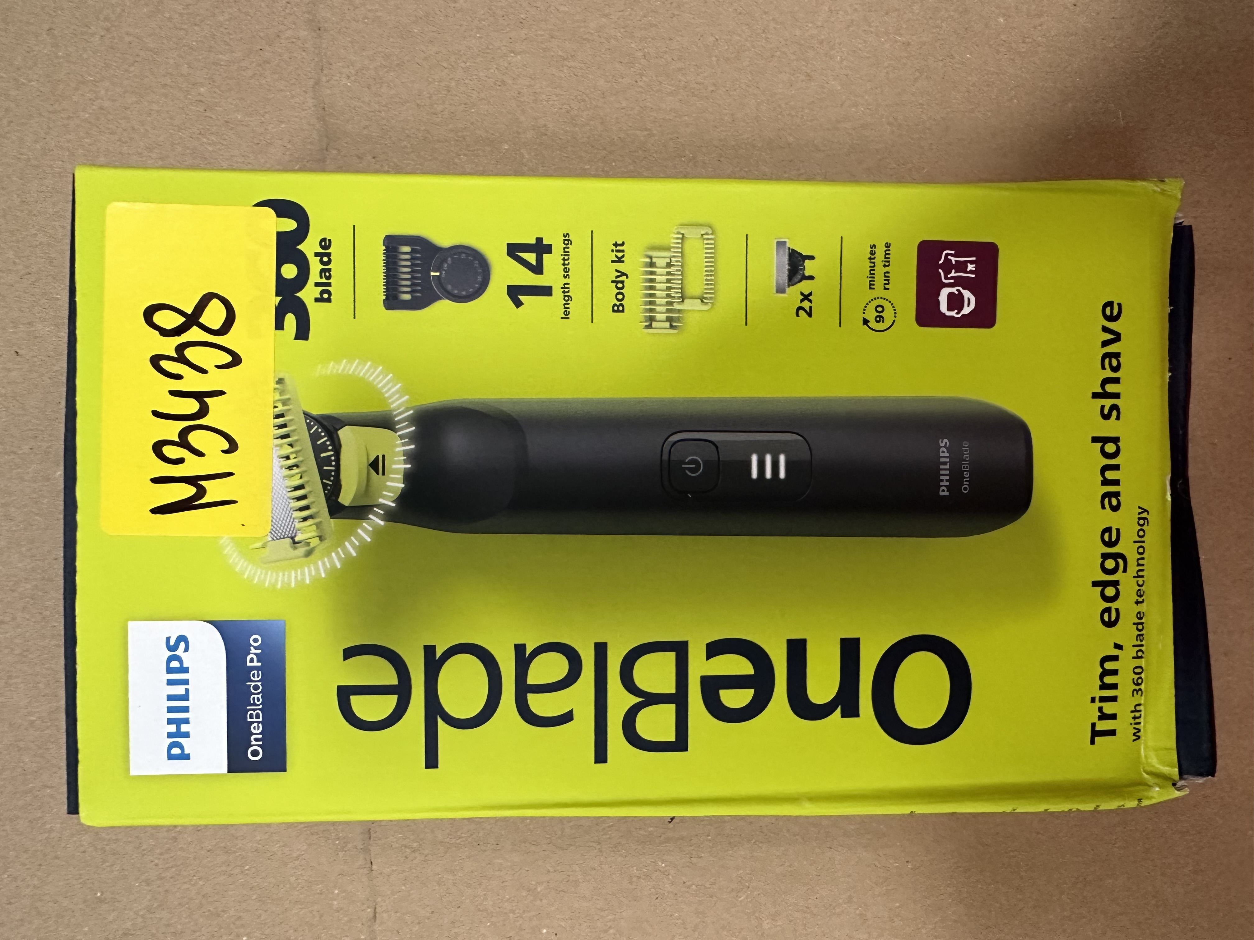 OUTLET Golarka PHILIPS QP6542/15 OneBlade 360 Pro Face + Body Czarny