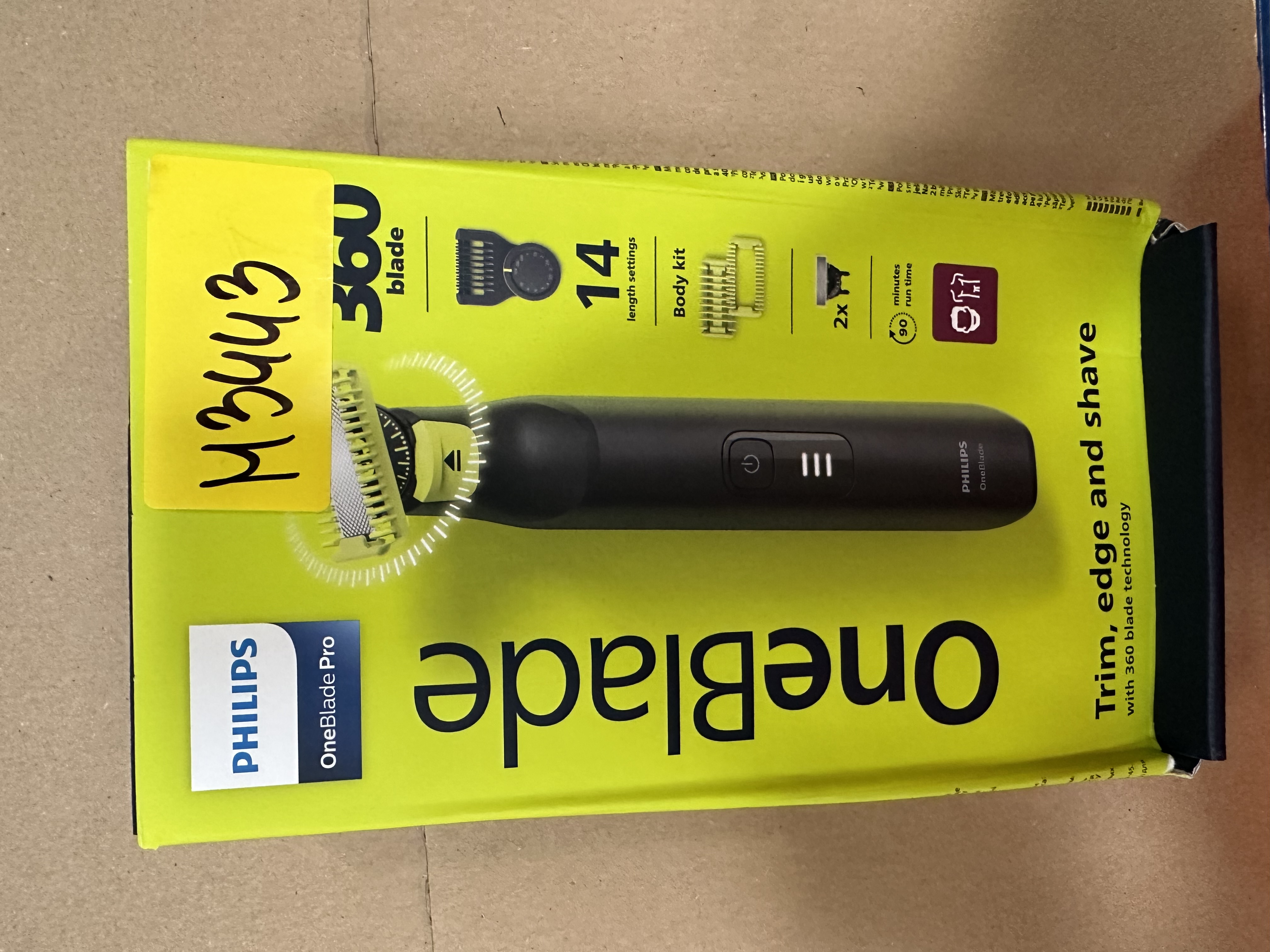 OUTLET Golarka PHILIPS QP6542/15 OneBlade 360 Pro Face + Body Czarny