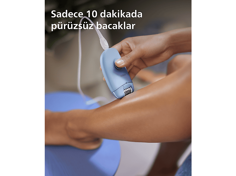 PHILIPS BRE228/05 Epilasyon Cihazı Mavi Fiyat & Özellik | MediaMarkt