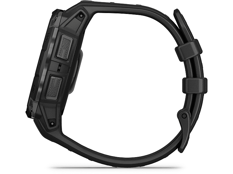 GARMIN Instinct 3 45 mm AMOLED Smartwatch Silikon, mm, Schwarz