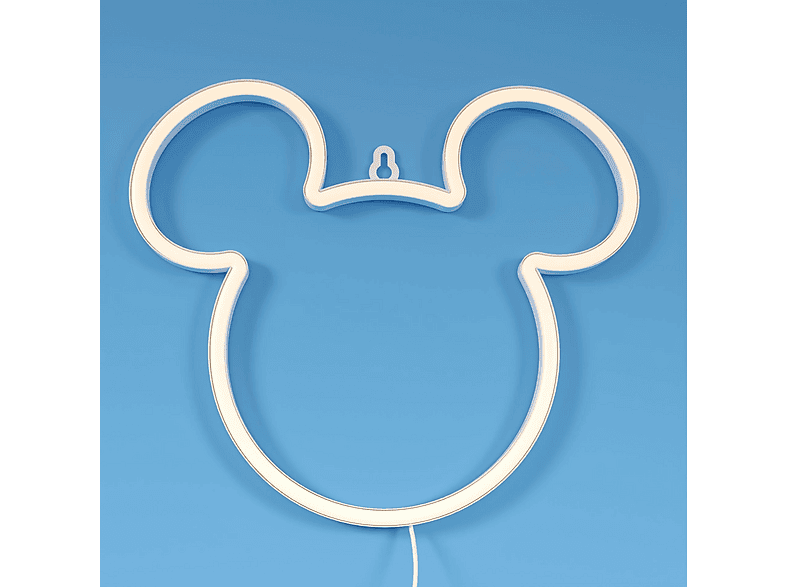 Neon YELLOWPOP Disney Mickey Ears Biały
