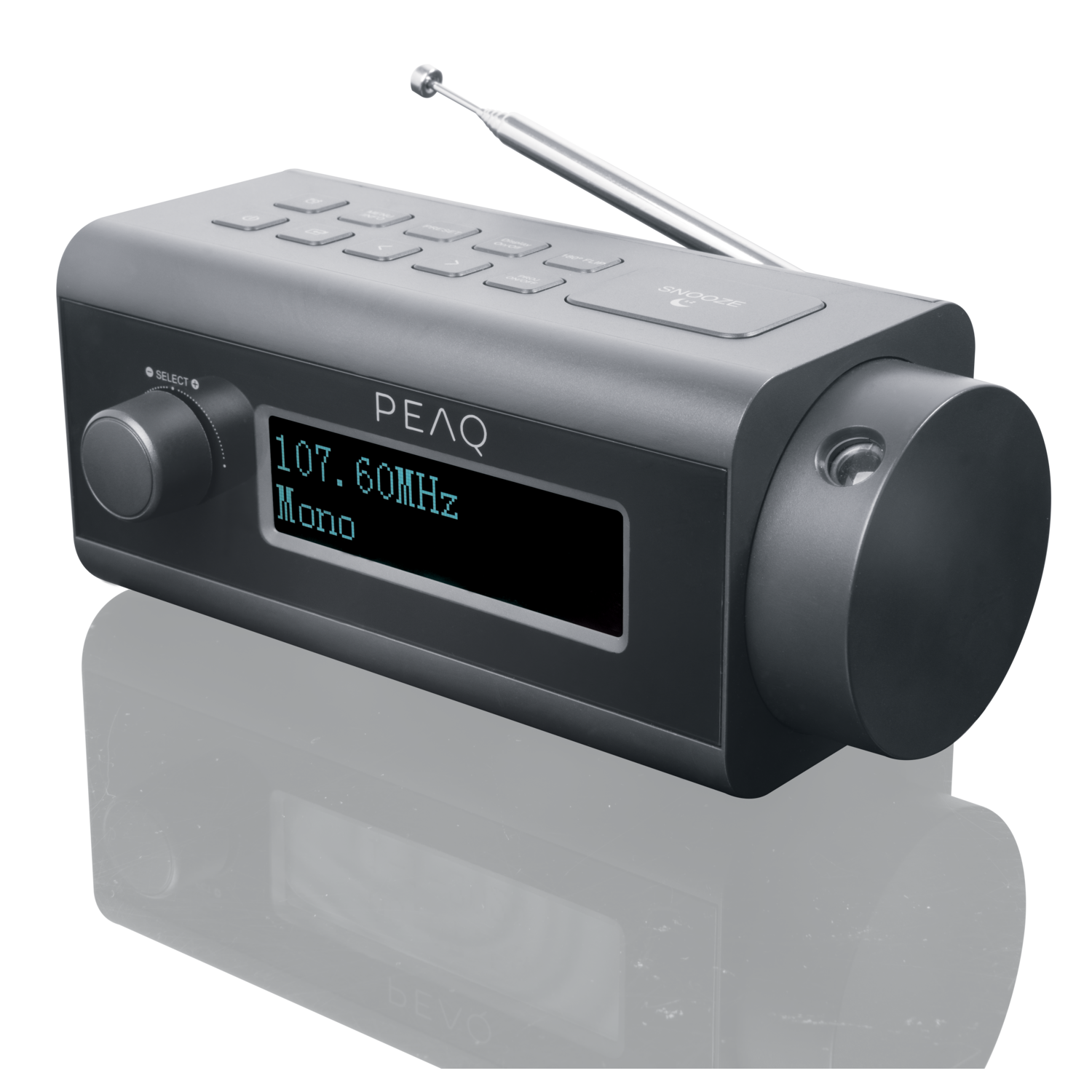Peaq Pcr 170 Dab+ Radio Grijs