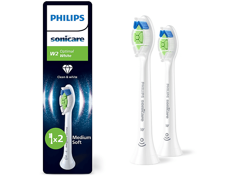 PHILIPS Sonicare Şarjlı Diş Fırçası 2'li Yedek Başlık -HX6062/87