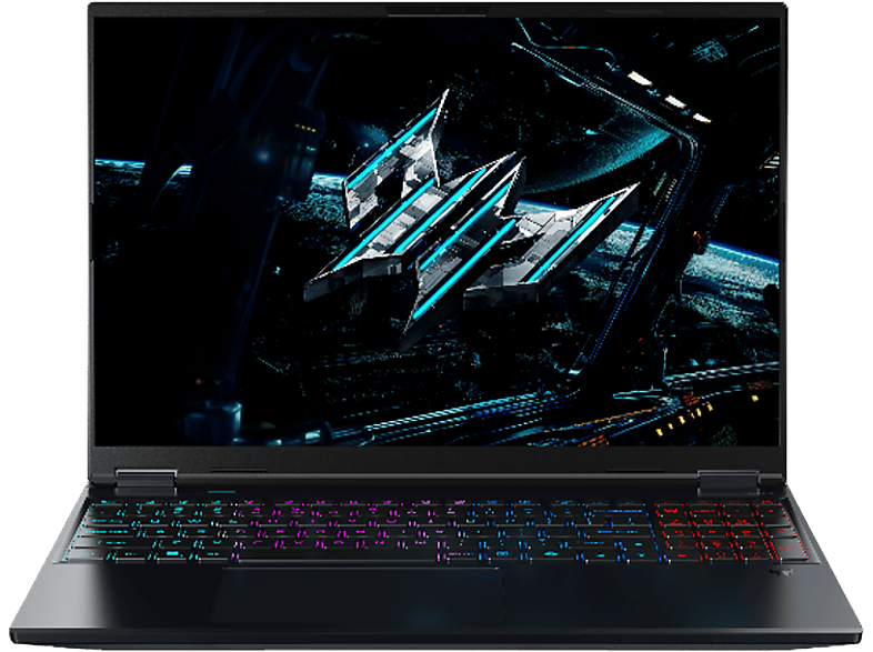 ACER Predator Helios Neo 16S AI OLED PHN16S-71-913U, Gaming Notebook, mit 16 Display, Intel® Core™ Ultra 9 Prozessor 275HX (36 MB Cache, bis zu 5.40 GHz), 32 GB RAM, 512 SSD, NVIDIA GeForce RTX™ 5070 Ti, Abyssal Black , Windows 11 Pro