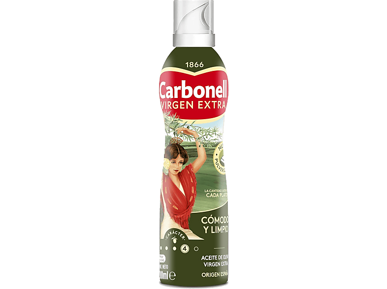 Pulverizador - Carbonell Aceite de Oliva Virgen Extra, Especial para ensaladas y tostadas, Verde