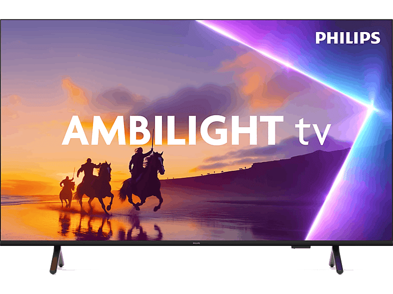 REACONDICIONADO Seminuevo Bueno TV QLED 85" - Philips Ambilight 85PUS8510/12, UHD 4K, Titan OS, Smart TV, Pixel Precise Ultra HD, Dolby Atmos, Negro