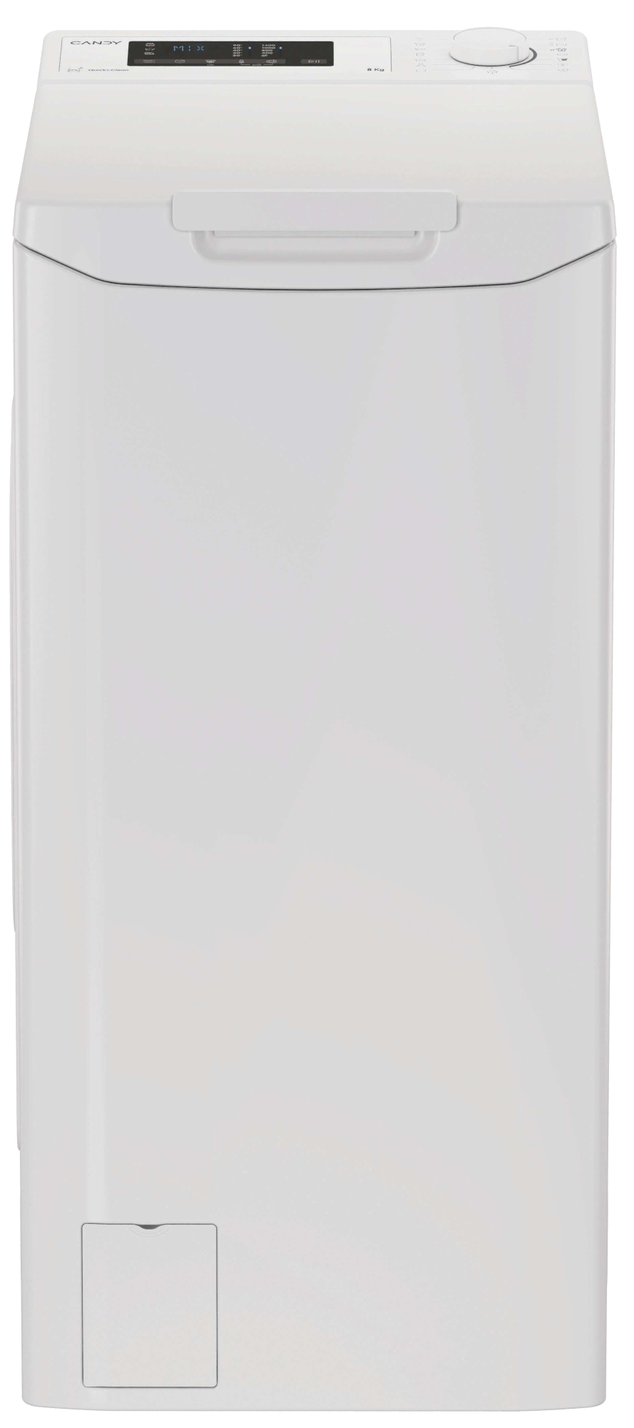 CANDY TCA483D2-S Felültöltős mosógép