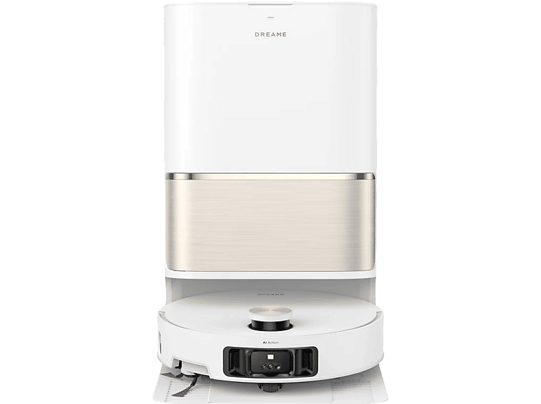 Robot friegasuelos - Dreame L50 Pro Ultra, 75W, 230 min Autonomía, Hasta 214 m² con una sola carga, Blanco