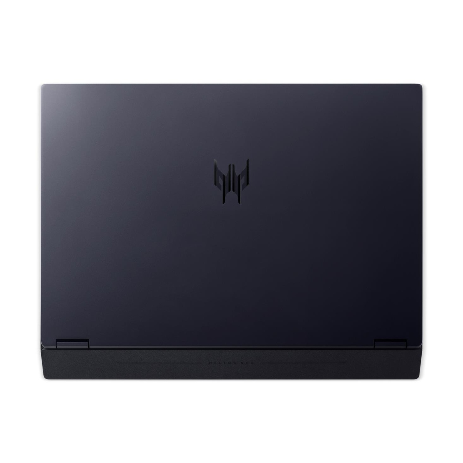 Retro del laptop che mostra il logo e la parte inferiore.