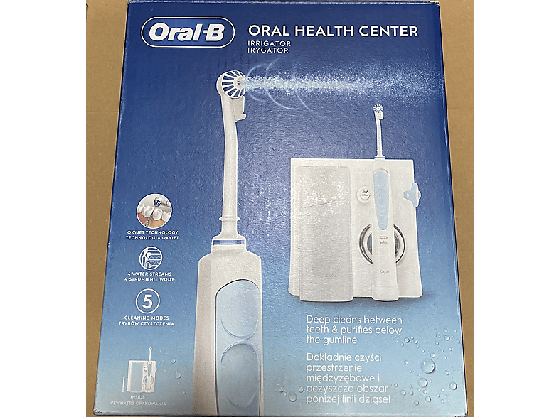 OUTLET Irygator ORAL-B OxyJet MD20 Biały – zdjęcie 2