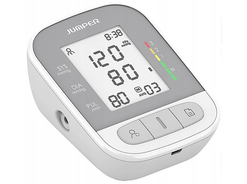 Ciśnieniomierz JUMPER BPM HA210 Biały – zdjęcie 3