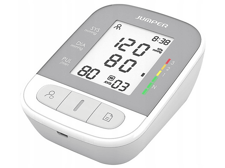Ciśnieniomierz JUMPER BPM HA210 Biały – zdjęcie 2