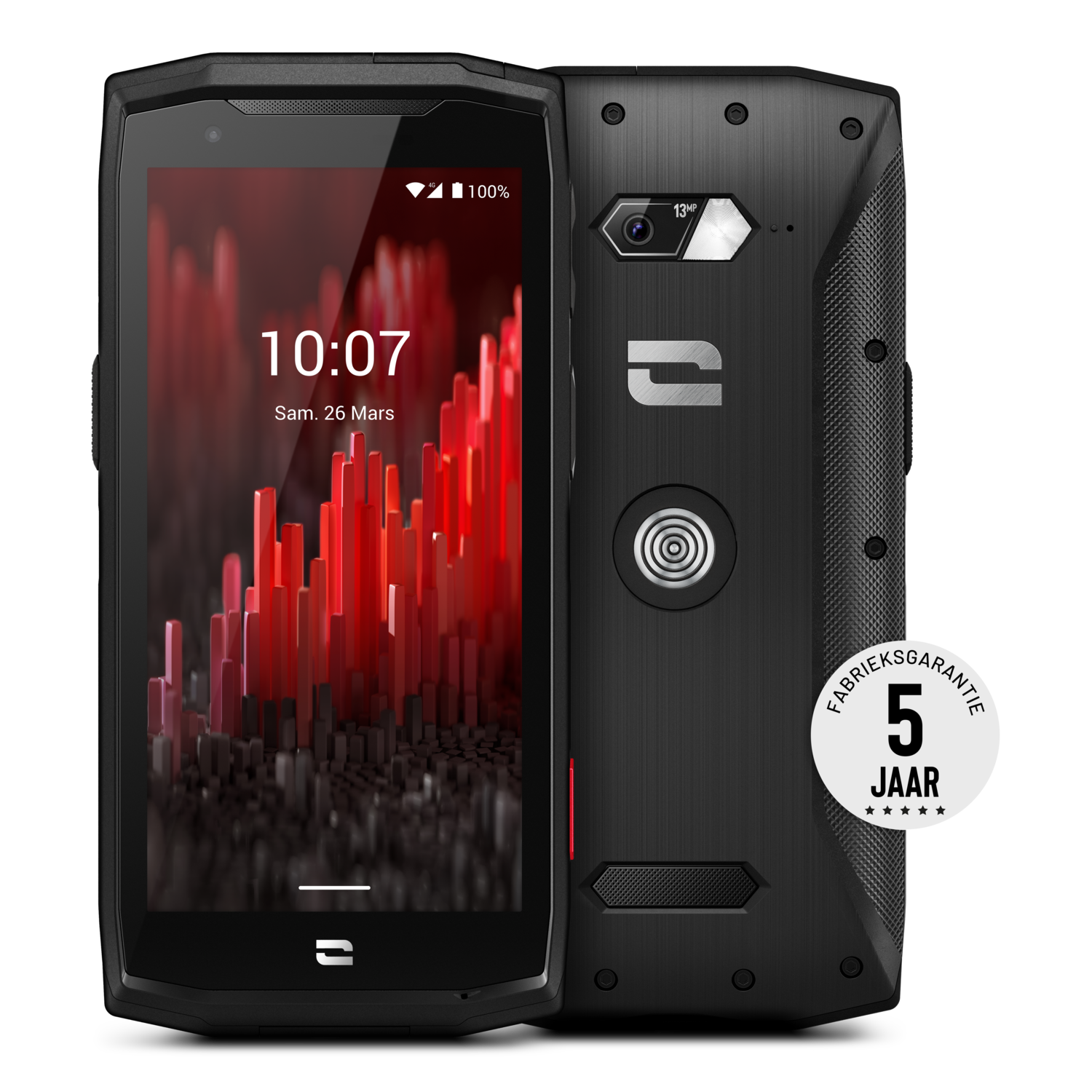 CROSSCALL Core-M5 - 64 GB Zwart