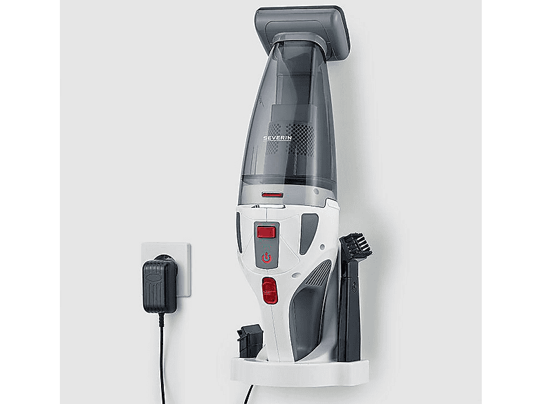 Severin HV 7146 Handstaubsauger mit Wet&Dry Funktion (0,55 l, Akkulaufzeit: 30 min., Weiß) — Foto 4 von 4