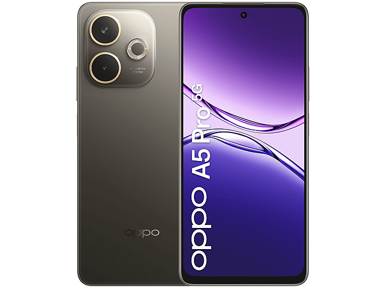Oppo A5 PRO 5G, 256 GB, Black Smartphone
