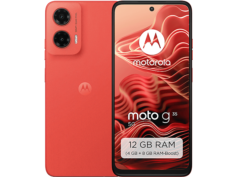 MOTOROLA moto g35 5G 128 GB Guava Red Dual SIM