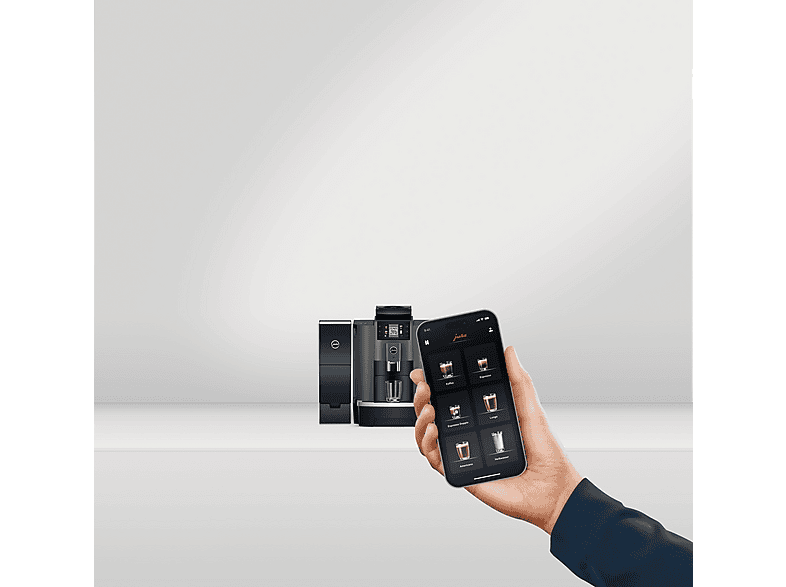 Thumbnail - JURA W4 Kaffeevollautomat mit Zeitschaltuhr (Timer) Dark Inox